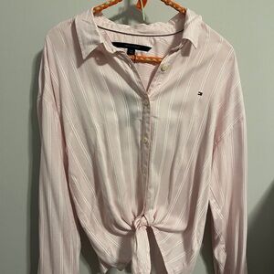 Tommy Hilfiger Light Pink Striped Shirt